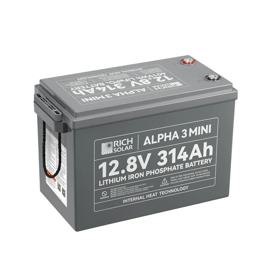 Rich Solar Alpha 3 12V 300Ah Lithium Iron Phosphate Battery