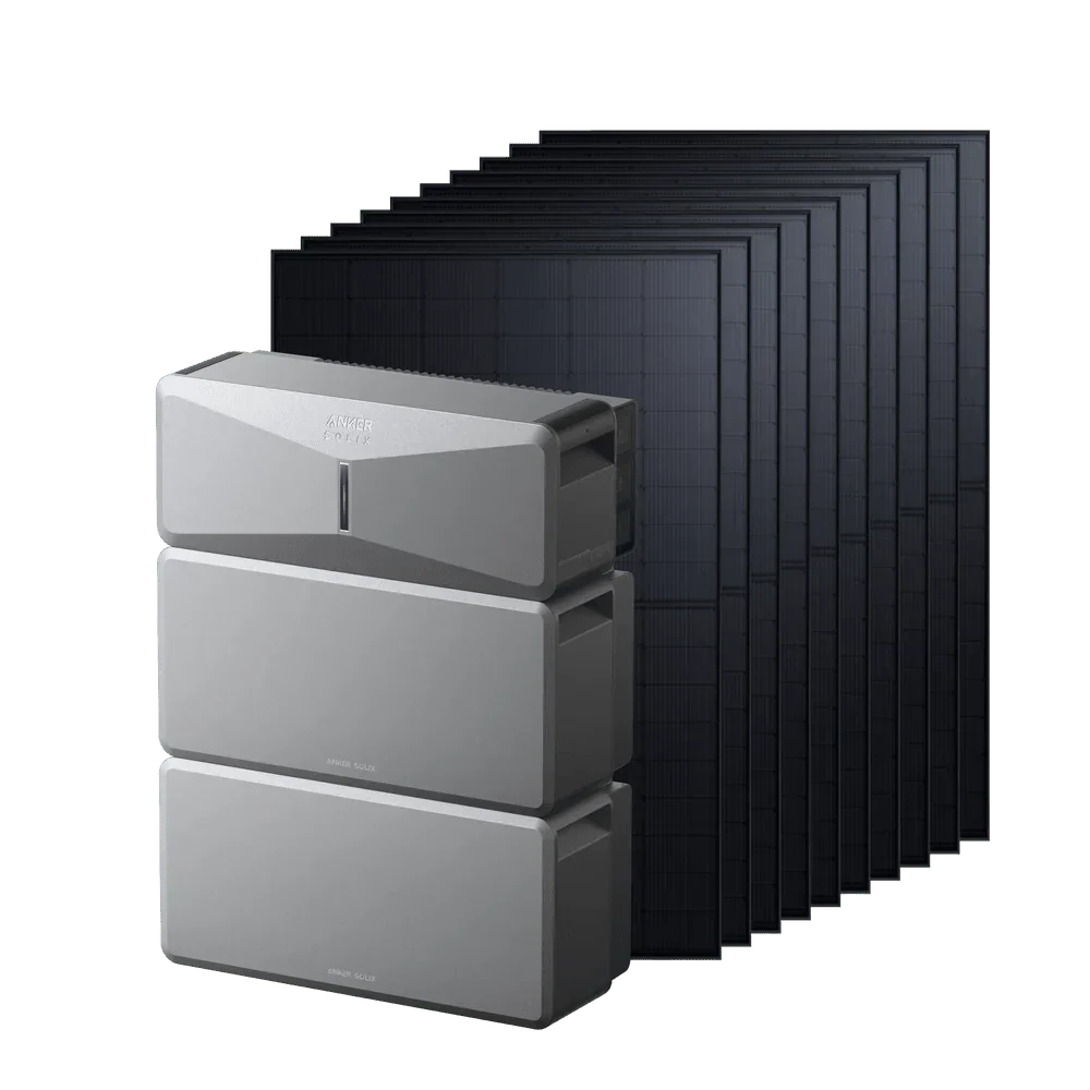 Anker SOLIX E10 Off-Grid Kits + 10 x 440W Rigid Solar Panels
