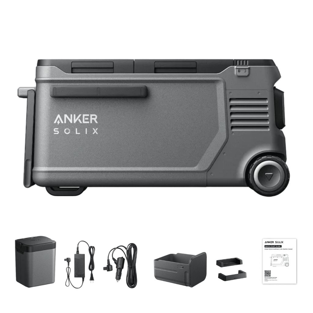 Anker SOLIX EverFrost 2 58L Electric Cooler (61QT) With 288Wh Battery