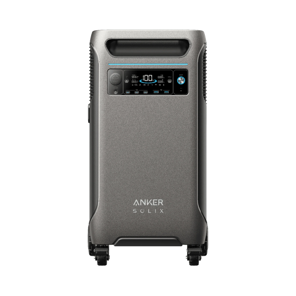Anker SOLIX F3800 3840Wh Portable Power Station x 2 + Double Power Hub