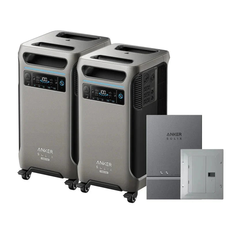 Anker SOLIX F3800 Plus Portable Power + Smart Home Power Kit