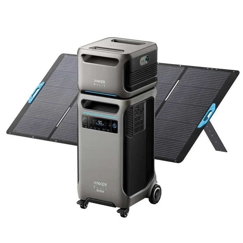 Anker SOLIX F3800 Plus Portable Power Station + 400W Portable Solar Panel