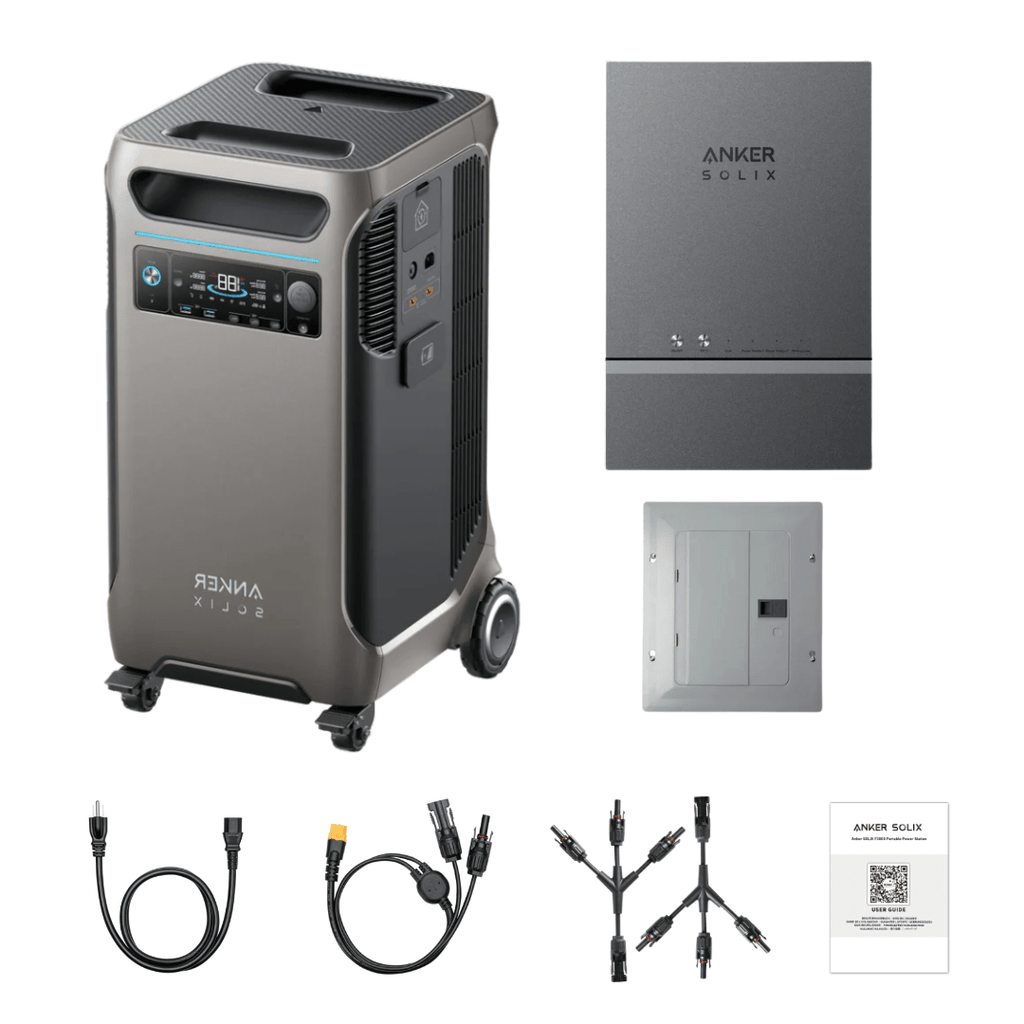 Anker SOLIX F3800 Solar Generator + Smart Home Power Kit