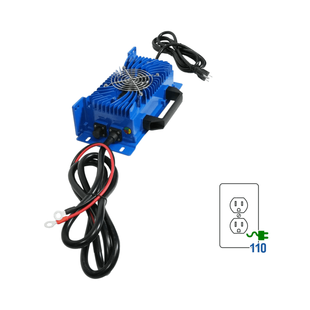 BigBattery 36V 25A Charger (43.2V DC) – Ring Terminals