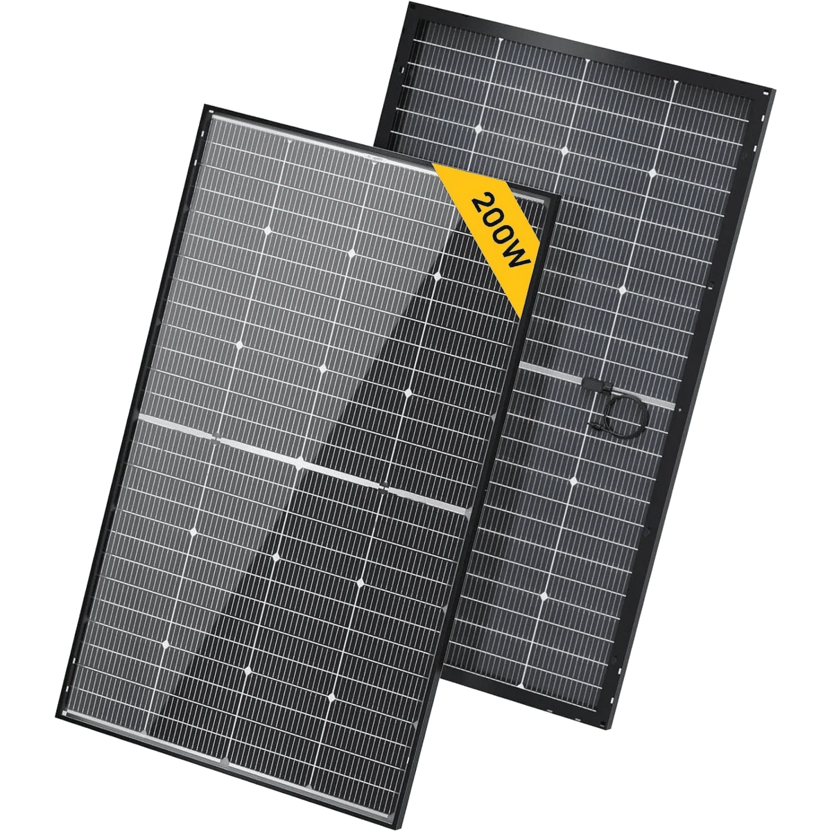 BougeRV 200 Watt N-Type Bifacial 16BB Solar Panel