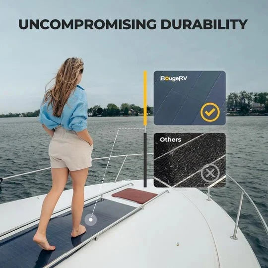 BougeRV 400W CIGS Flexible Solar Panel with Adhesive