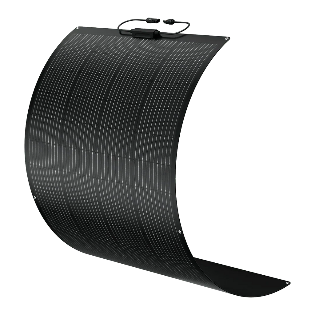 BougeRV Arch 200 Watt Fiberglass Flexible Curved Solar Panel