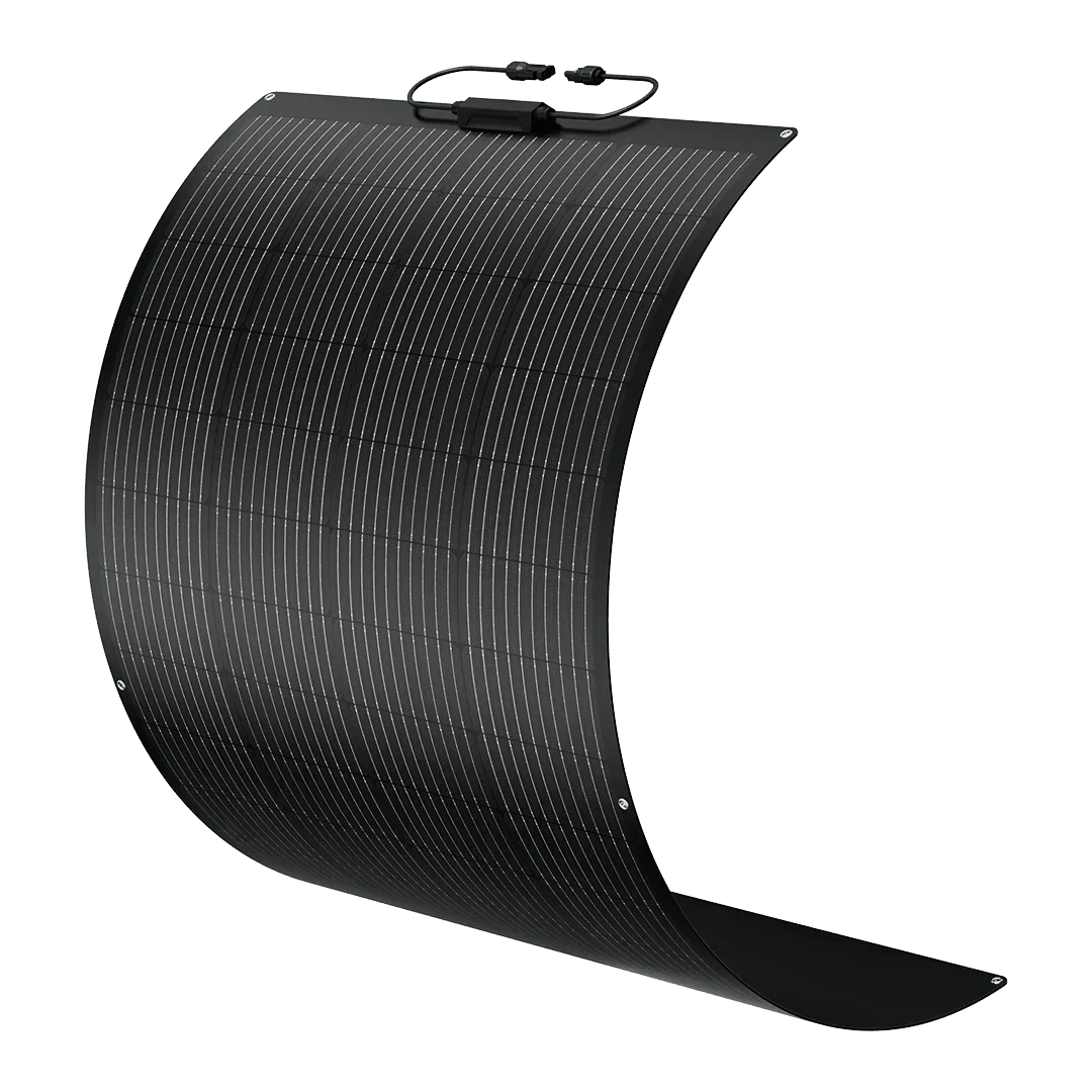 BougeRV Arch 200 Watt Fiberglass Flexible Curved Solar Panel