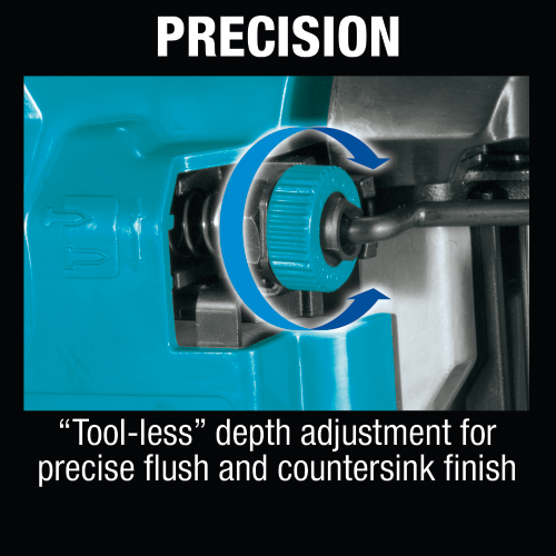 Makita XNB02Z 18V LXT® 2-1/2" Straight Finish Nailer, 16 Ga. (Tool Only)