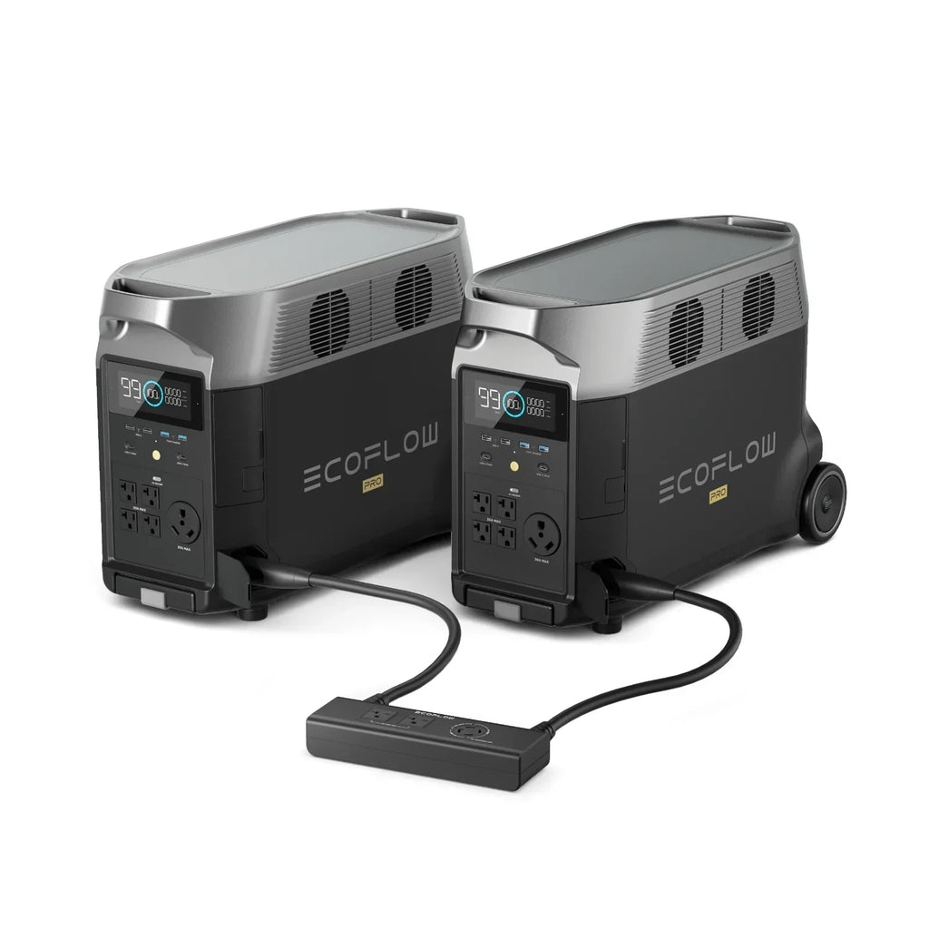 EcoFlow DELTA Pro*2 + Double Voltage Hub + Transfer Switch 306A