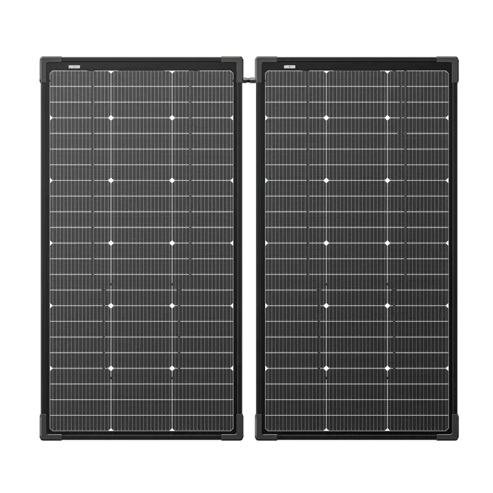 EcoFlow 2 x 125W Bifacial Modular Monocrystalline Solar Panel