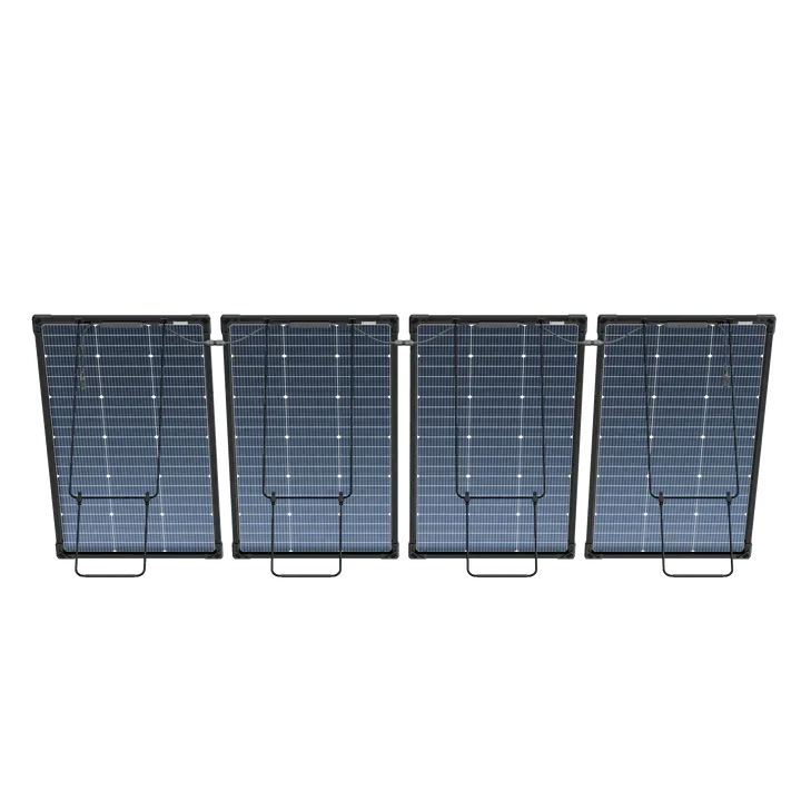 EcoFlow 4 x 125W Bifacial Modular Monocrystalline Solar Panel