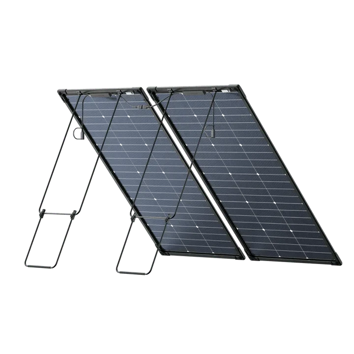 EcoFlow 2 x 125W Bifacial Modular Monocrystalline Solar Panel