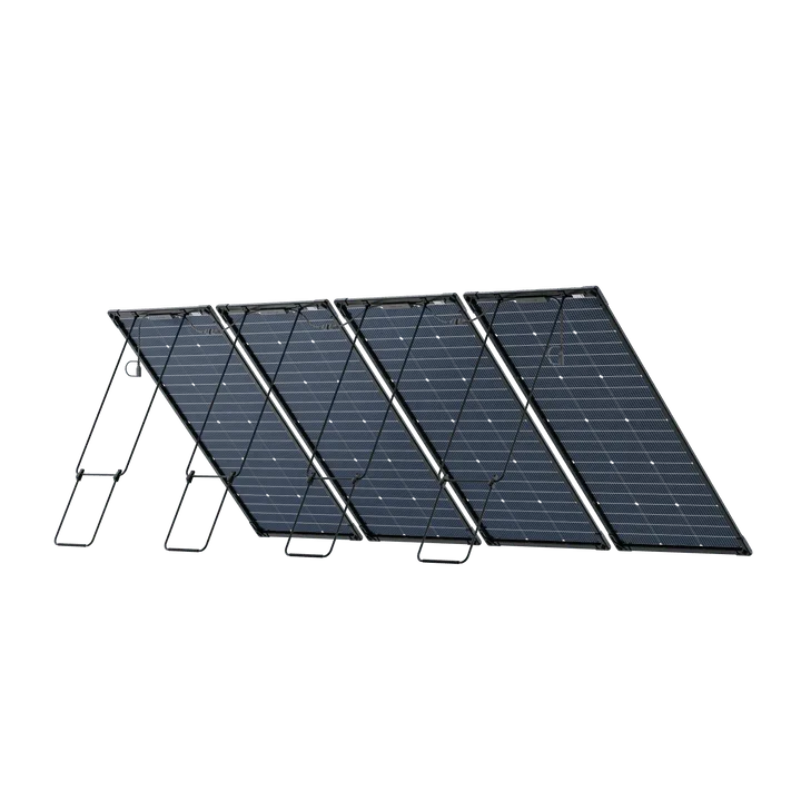 EcoFlow 4 x 125W Bifacial Modular Monocrystalline Solar Panel