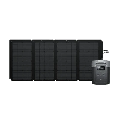 EcoFlow DELTA 2 Max + 160W Portable Solar Panel