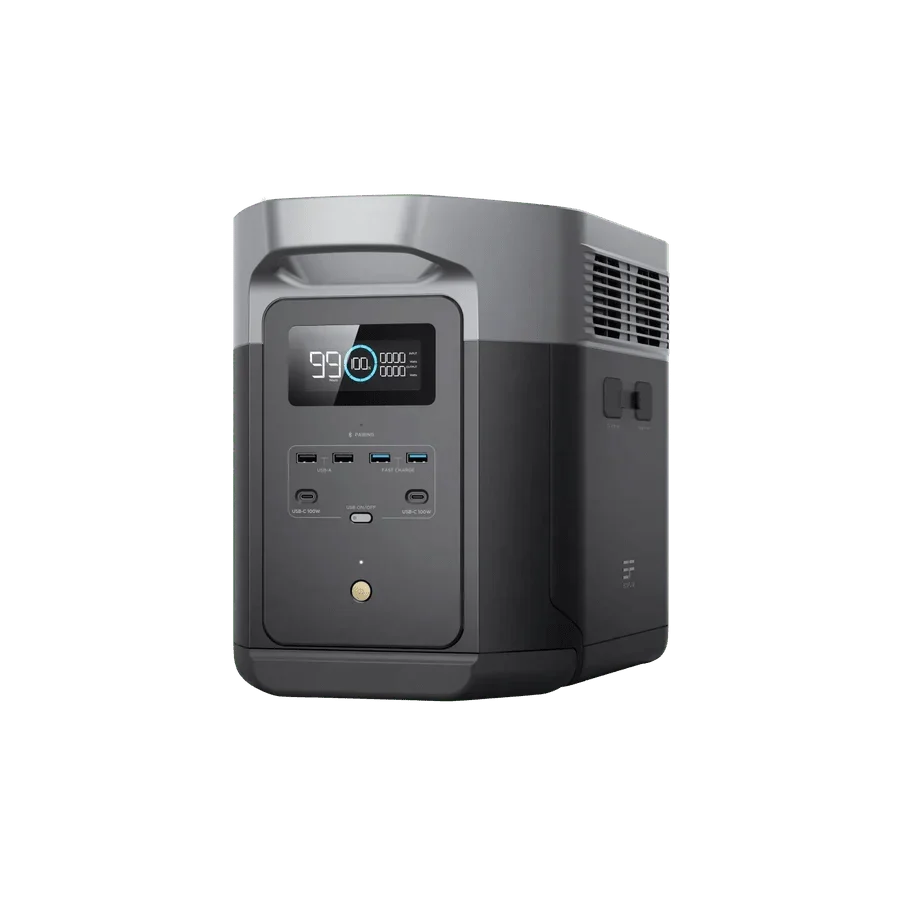 EcoFlow DELTA 2 Max + 220W Portable Solar Panel