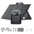 EcoFlow DELTA 2 Max + 220W Portable Solar Panel
