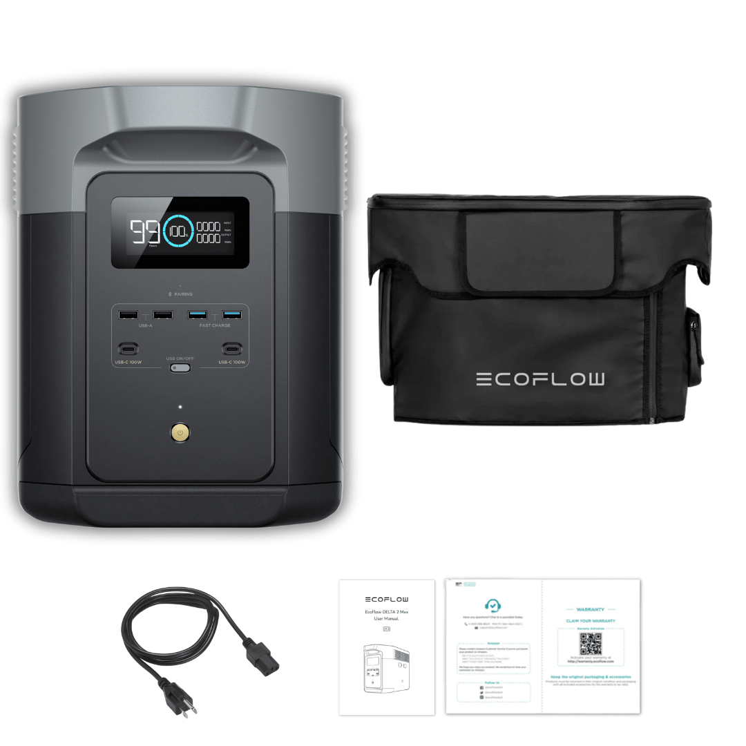 EcoFlow DELTA 2 Max + Delta MAX Bag