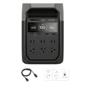 EcoFlow DELTA 3 1024Wh 1800W Solar Generator Portable Power Station