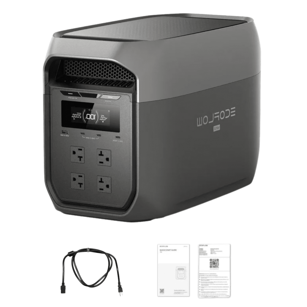 EcoFlow DELTA 3 Max 2048Wh Portable Power Station