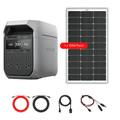 EcoFlow DELTA 3 Plus 1024Wh 1800W Solar Generator + Choose Custom Solar Panel Bundle Option