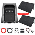 EcoFlow DELTA PRO 3 4096Wh 4000W Solar Generator + Choose Custom Solar Panel Bundle Option