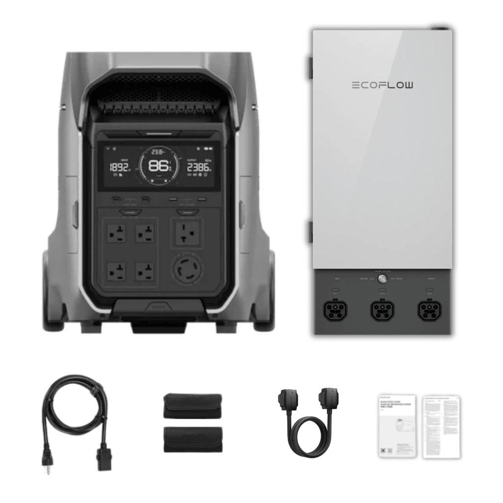 EcoFlow DELTA Pro 3 Portable Power Station + Smart Home Panel 2