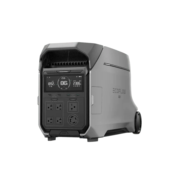 EcoFlow DELTA Pro 3 Solar Generator + DELTA Pro 3 Extra Batteries