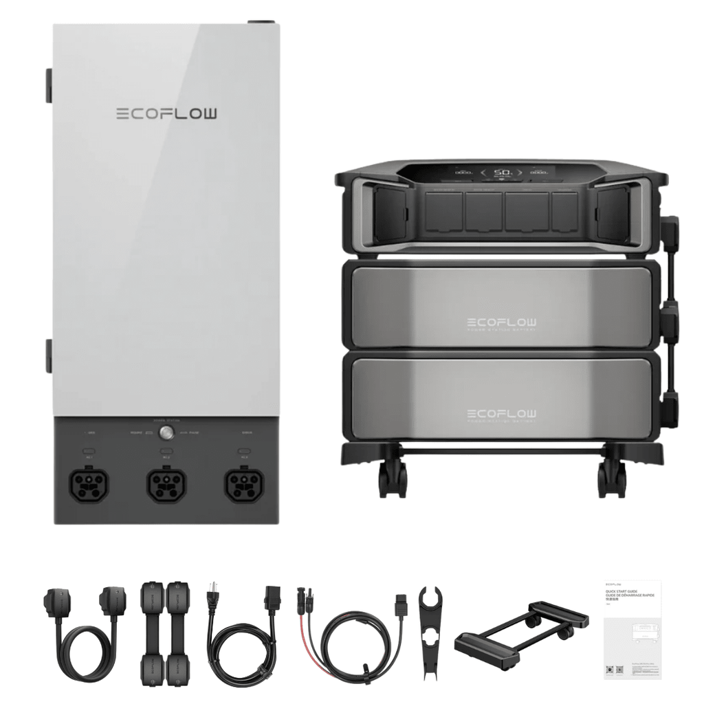 EcoFlow DELTA Pro Ultra Inverter + Batteries + Smart Home Panel 2 Bundle