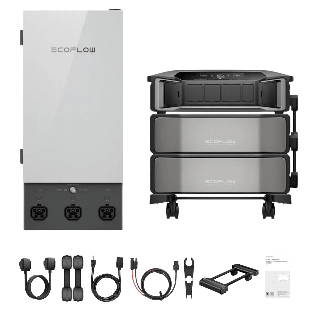 EcoFlow DELTA Pro Ultra Inverter + Batteries + Smart Home Panel 2 Bundle