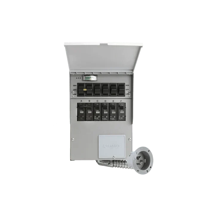 EcoFlow Home Backup Kit: Transfer Switch 306A1 + TT30 to L5-30R Generator Cord