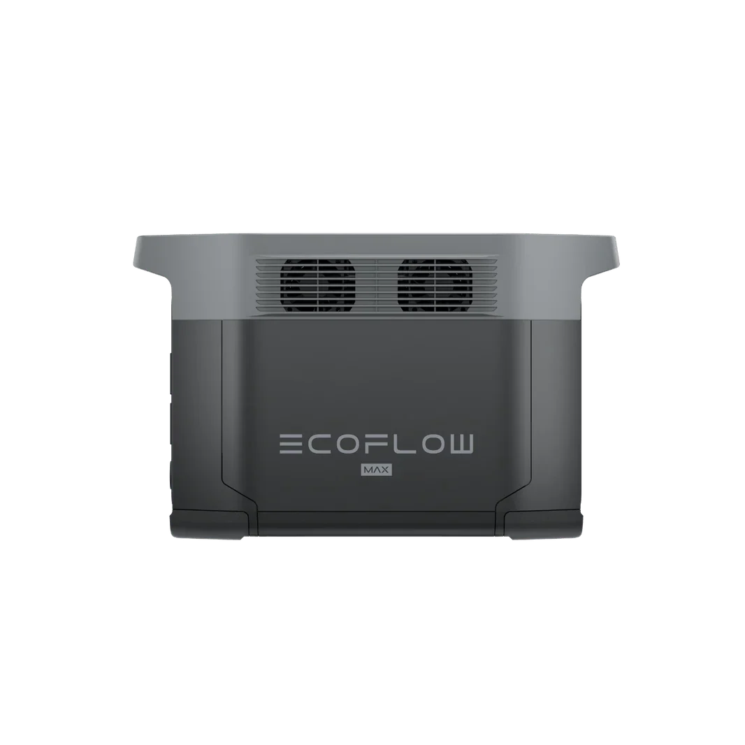EcoFlow Delta 2 Max 2048Wh 2400W LiFePO4 Solar Generator + 200W Rigid Monocrystalline Solar Panels Kit