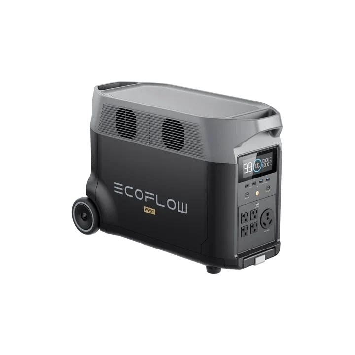 EcoFlow DELTA Pro 3600Wh 3600W Solar Generator + 200W Portable Monocrystalline Solar Panels Kit
