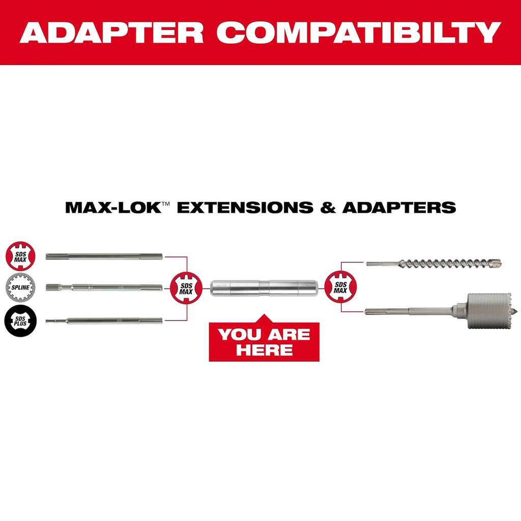 Milwaukee 48-20-6950 Max-Lok™ Connection Adapter