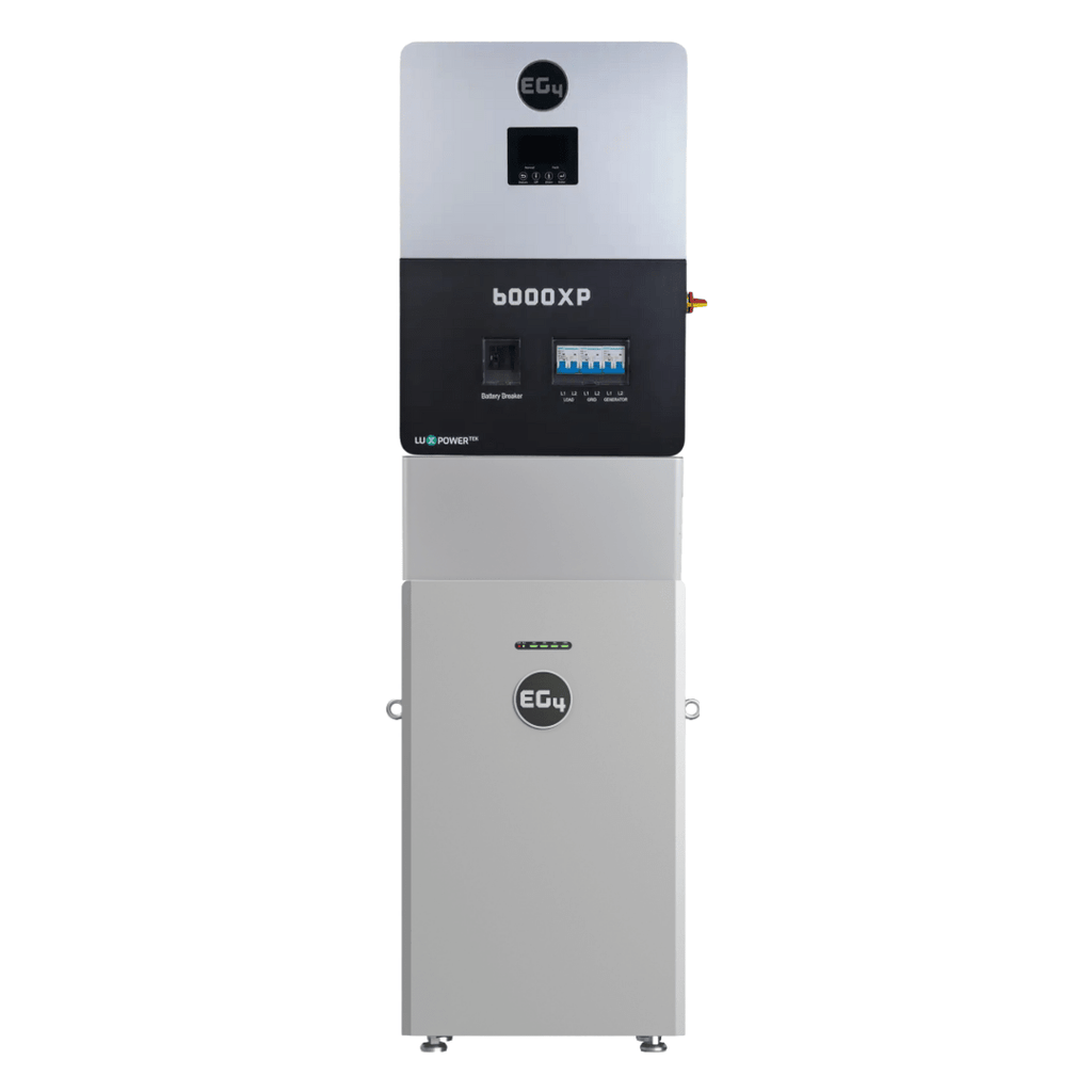 EG4 48V 314Ah All Weather WallMount LiFePO4 Battery + 6000XP 6000W 48V Split Phase Off-Grid Inverter