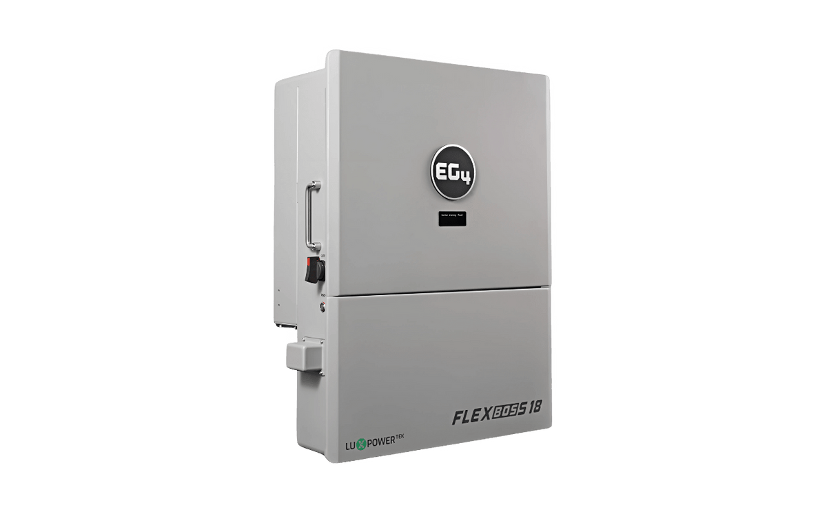 EG4 48V 314Ah All Weather WallMount LiFePO4 Battery + FlexBOSS18 13kW 48V Split Phase AC Hybrid Inverter