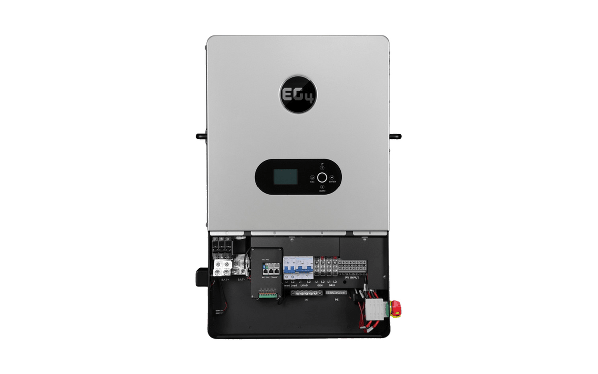 EG4 48V 314Ah Wallmount Indoor LiFePO4 Battery + 12000XP 12,000W 48V Split Phase Off-Grid Inverter