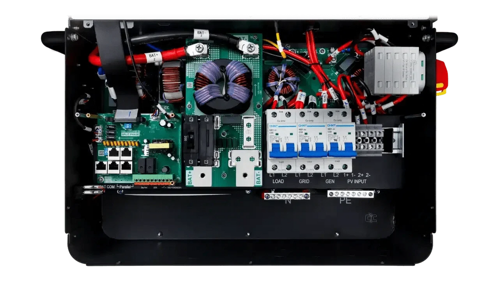 EG4 48V 314Ah WallMount Indoor LifePO4 Battery + 6000XP 6000W 48V Split Phase Off-Grid Inverter