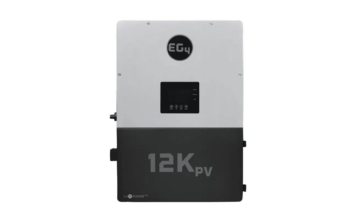 EG4 48V PowerPro LiFePO4 Battery (14.3kWh-85.8kWh) + 12kPV 8000W 48V Split Phase Hybrid Inverter