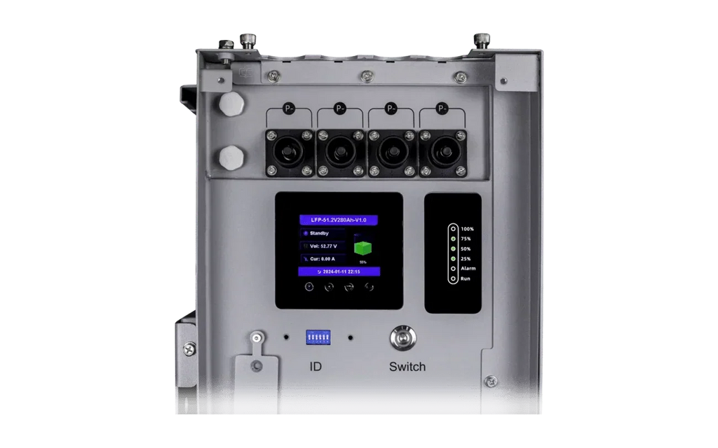 EG4 48V PowerPro LiFePO4 Battery (14.3kWh-85.8kWh) + 12kPV 8000W 48V Split Phase Hybrid Inverter
