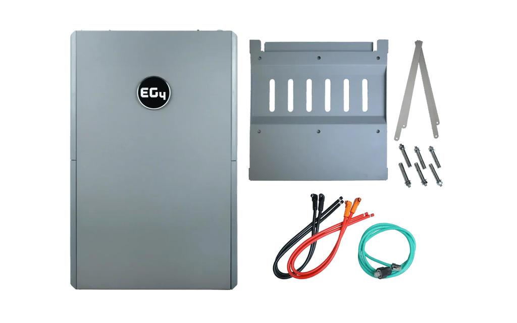 EG4 48V PowerPro LiFePO4 Battery (14.3kWh-85.8kWh) + 18kPV 12000W 48V Split Phase Hybrid Inverter