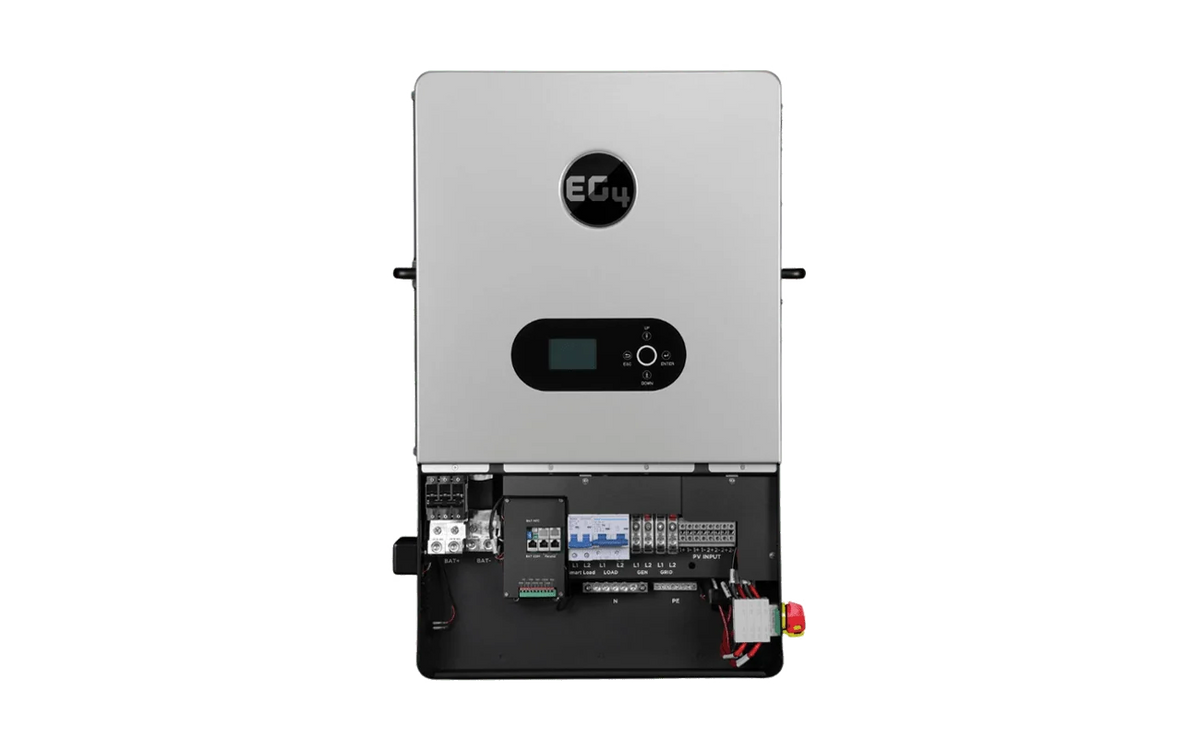 EG4 48V PowerPro LiFePO4 Battery (28.6kWh-43kWh) + 1200XP 12,000W 48V Split Phase Off-Grid Inverter
