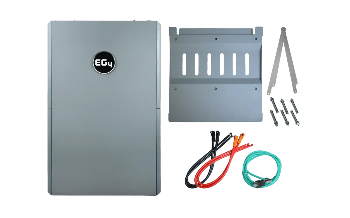 EG4 48V PowerPro LiFePO4 Battery (28.6kWh-43kWh) + 1200XP 12,000W 48V Split Phase Off-Grid Inverter