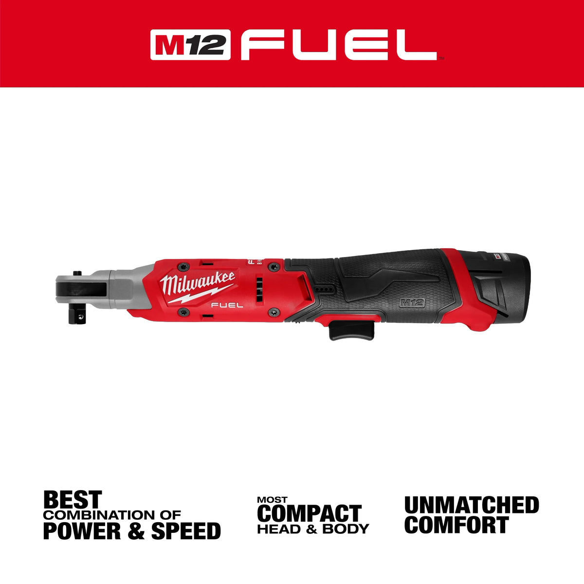 Milwaukee 3053-21 M12 FUEL™ 3/8" Ratchet Kit