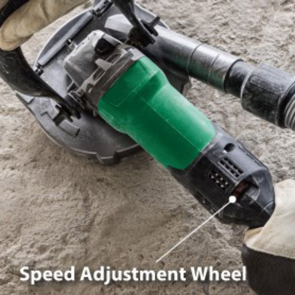 Metabo HPT GM13YM 5" 15 Amp Concrete Surfacing Grinder