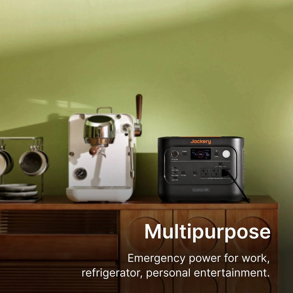 Jackery HomePower 1000 v2 Portable Power Station (Black)