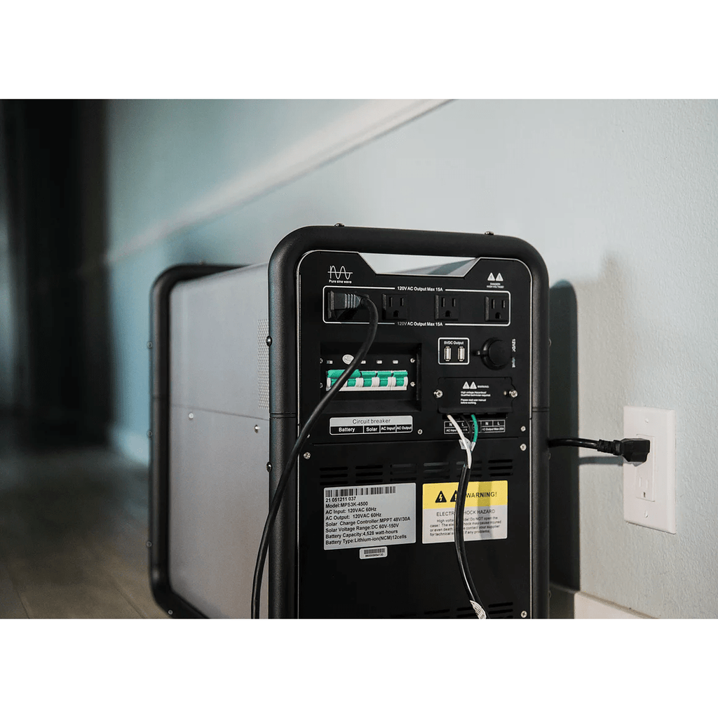 Hysolis MPS 4500wH / 3000W Solar Generator Lithium Battery Power Station