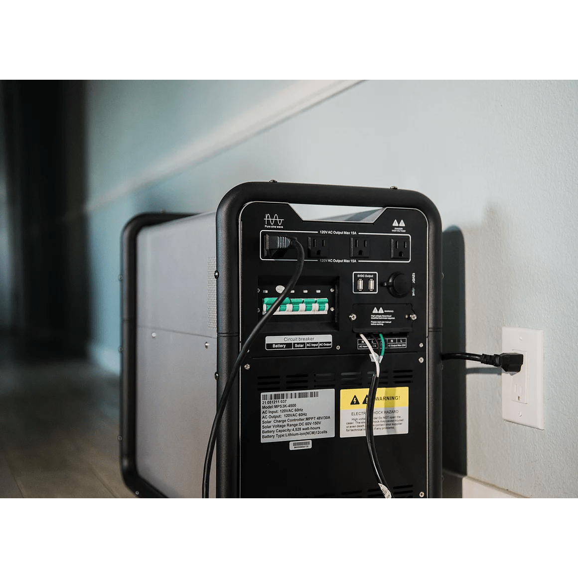 Hysolis MPS 4500wH / 3000W Solar Generator Lithium Battery Power Station