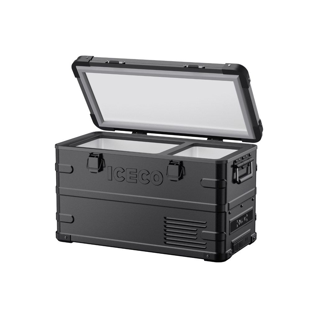 ICECO APL35 35 LT Dual Zone Aluminum Black Fridge