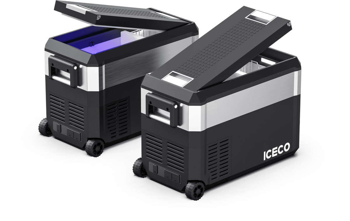 ICECO JP40 Pro 39QT 37L Dual Zone Wheeled Portable Freezer